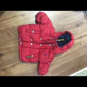 Infant polo coat